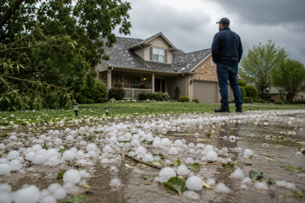 Hail Damage Roof Insurance Claim 4