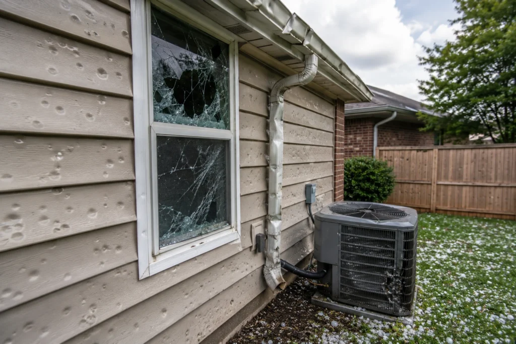 Hail Damage Roof Insurance Claim 5