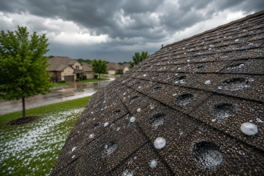 Hail Damage Roof Insurance Claim 6